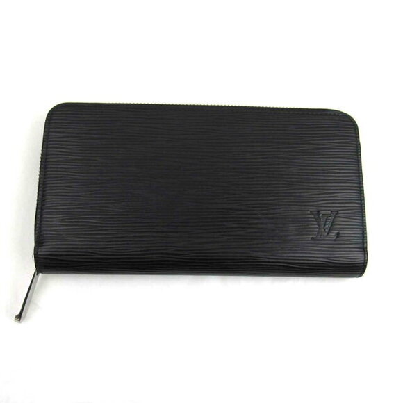 Louis Vuitton Zippy Wallet Round Long Epi Noir Black - Picture 1 of 16